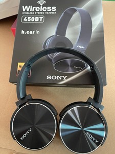 Sony索尼 MDR-xb450bt 头戴式无线蓝牙耳机舒适