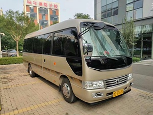 天津商务租车带司机考斯特GL8中巴大巴车包车服务接送机业务