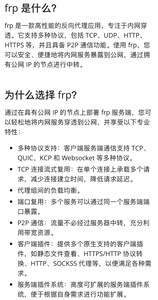 搭建 安装配置frp内网穿透 需要自备或云服务器或拥有公网的