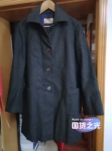 七八十年代优质产品  雪花呢女式大衣（杭州名店“香港服装店”