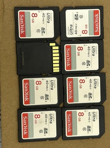 原装Sandisk闪迪 SD 8G 佳能CCD数码相机内存卡