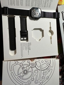 小米手表GLCAdesign玺佳手表镂空潮流男士全自动机械表