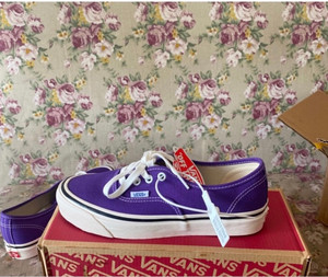 Vans Aut 44DX安纳海姆紫色帆布鞋
