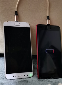 二手手机烂手机坏手机，一个vivoX9屏幕不显示，充电灯亮。