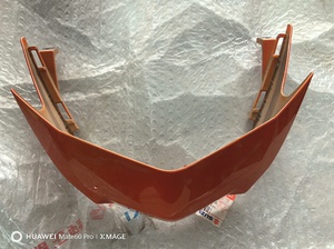 铃木GT125导流罩下罩，闪橙，QS125-5G导流罩装饰下