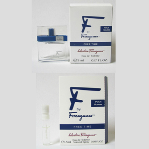 Ferragamo FreeTime 佛莱格默非凡之旅男士香水 1.5ml/5ml