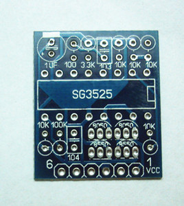 双面KA3525 SG3525驱动模块空板 逆变器PCB线路板带8050 8550图腾