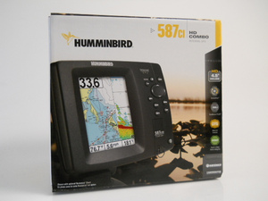 美国ebay代购 美国蜂鸟HUMMINBIRD探鱼器587 cixA Combo GPS 彩屏