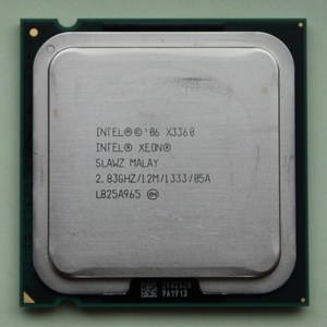 现货 Intel Xeon X3360（=Q9550）775针 二用 CPU