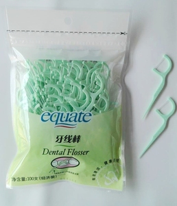Equate牙线棒定制包装300支（高端盒装） 沃尔玛同款牙线