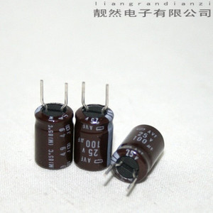 Nippon 日本化工原装 AVF 100uF 25v OFC 8x12 HI-end电解电容
