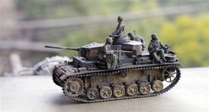 [老黄模型代工] 1/35田宫二战德国三号坦克3号L型