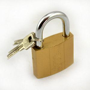 恒胜仿铜锁门锁专用挂锁防盗锁仿铜材质锁