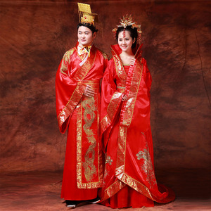 上海古代服装租赁 唐朝皇帝 皇后 杨贵妃 中式婚礼 演出服装出租