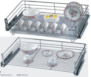 【威迪】TM600mm多功能碗蓝+平蓝*橱柜五金*厨房拉篮