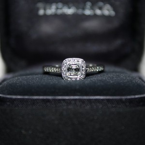 【美国Tiffany代购直邮包邮】 legacy 67分F色VS1铂金订婚钻戒指
