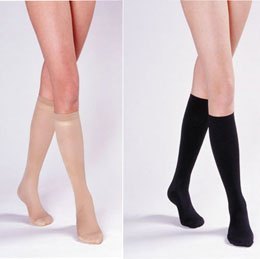金尼 循序减压袜 男女用薄厚中筒袜 专业弹力袜 一级中压中筒袜子