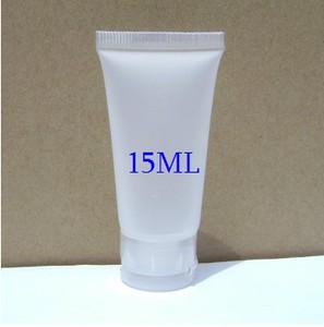 15ml塑料磨砂翻盖分装软管洗面奶护手霜乳液牙膏分装管分装空瓶