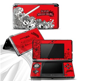 3DS痛机贴纸 机身贴膜 彩贴 保护贴膜 3DS痛贴 任天堂超级全明星