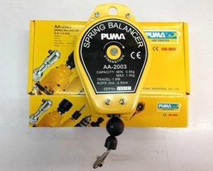 正宗PUMA美国巨霸AA-2004 巨霸平衡器 弹簧吊车吊钩 1.5~3KG/1.6M