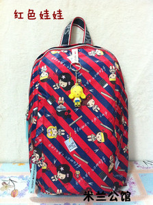 Harajuku Lovers原宿娃娃儿童双肩包 旅行包 儿童书包小书包背包