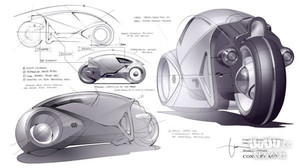 清仓DISNEY TRON创战纪光影机车特隆摩托车玩具车飞机 汽车合金车