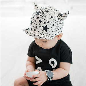 婴儿遮阳帽棉儿童宝宝帽子鸭舌帽6-12个月男春夏1-2-3-4岁太阳帽