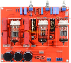 发烧6N1电子管音调板 胆味调音成品板 功放前级板 双声道平衡输出
