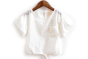 纯棉薄款女童中小童白色t恤衬衫衬衣纯棉宽松蝙蝠袖断码清仓特价