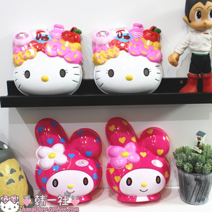 日本正品Kitty凯蒂猫Melody美乐蒂万圣节面具儿童成人聚会道具