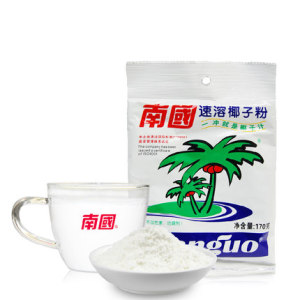 南国速溶椰子粉170g海南特产正宗即冲饮椰子汁椰奶茶咖啡伴侣饮料