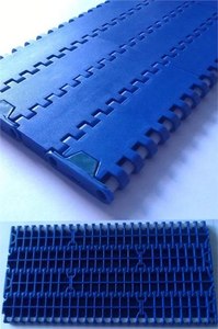 Rexnord莱克斯诺模块网链系列1000平格塑料网带平板型节距25.4MM