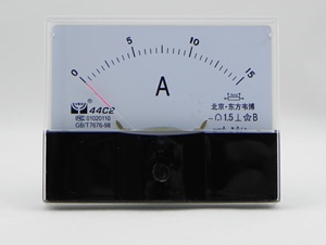 VBO东方韦博指针面板式安装电流电压表44C2- 15A