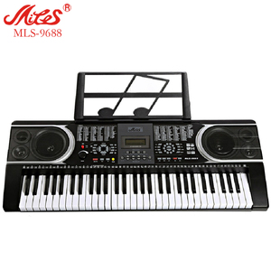 美乐斯MLS-9688电子琴61键标准琴键专业教学电子琴带USB区域包邮