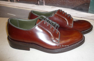 英国特惠Tricker's Trickers Cordovan Derby 英国产马臀皮皮鞋