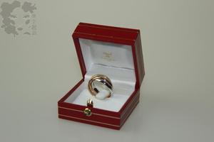 【逸飞二手奢侈品】Cartier卡地亚三色金系列金戒指53号
