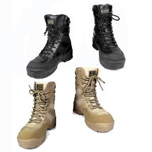 军迷高帮特种兵黑色战术靴子保安沙漠作战靴子军勾男女冬季保暖鞋