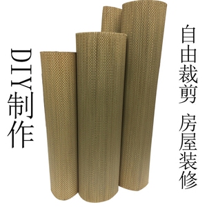 装修草席吊顶席手工diy画画阳台宠物垫子全屋铺地席毛胚草凉席0.9