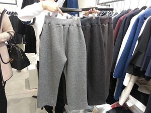 现货~韩国女装东大门正品代购2015秋冬款毛呢九分裤，全新，