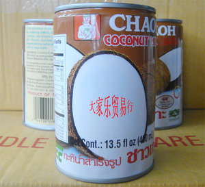 甜品原料 CHAOKOH椰浆 超好椰浆 俏果椰浆400ml*24罐