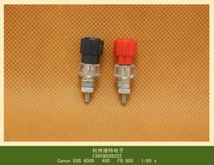JS-900A 3MM 接线柱 接线端子 连接器 （黑/红）