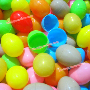 复活节彩蛋diy扭蛋玩具 节日活动抽奖球可打开塑料鸡蛋壳惊喜蛋