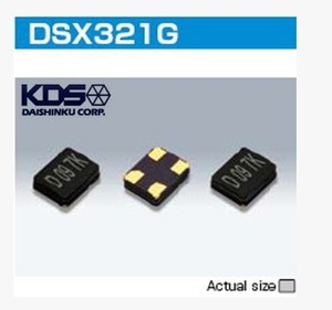 KDS进口8MHZ 8.000M 8M 3225 3.2X2.5贴片4脚无源晶振晶体SMD 4P