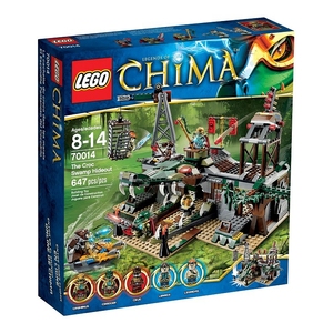 [乐高加油站] 绝版LEGO 70014 CHIMA 乐高 气功传奇 鳄鱼沼泽藏身