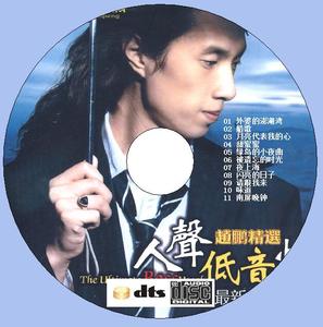 赵鹏 人声低音炮 发烧5.1多声道 闪亮的日子 DTS CD 音乐碟  T238