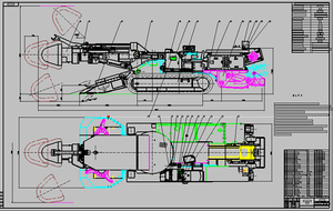 S150掘进机CAD图纸/全套生产用图