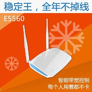 中兴E5560别墅级无线路由器双天线300M穿墙王