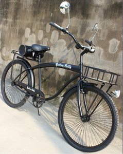 26寸复古自行车海哈雷车自行车现代简约通勤男女网红单车妈妈单车