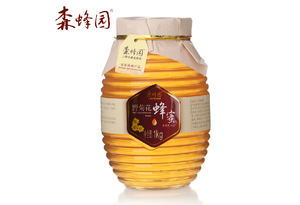 森蜂园野菊花蜂蜜、1000g/瓶，品质保证