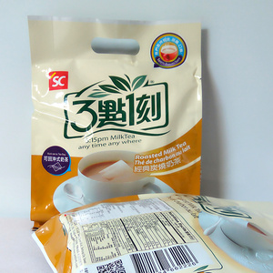 台湾三点一刻炭烧奶茶实惠大包提把袋装300g 15小包入满2袋包邮